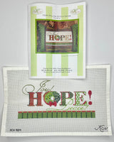 Joy, Hope, Peace with stitch guide
