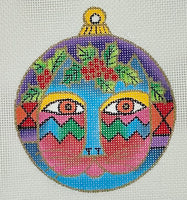 Cat Face Ornament

