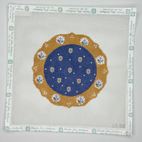 French Plate - Blue