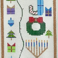 Joy Tag with stitch guide