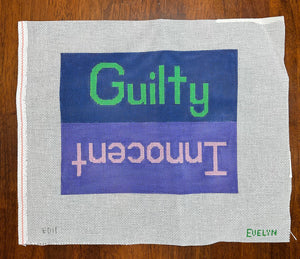 Guilty / Innocent Pillow