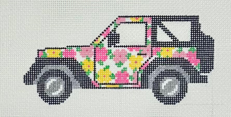 Floral Jeep