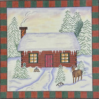 Snowy Cabin