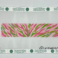 Cuff - Zebra Stripes Pinks and Greens