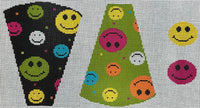 Smiley Scissor Case and Fob
