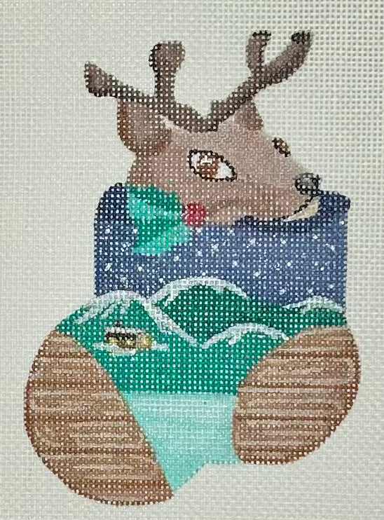 Woody Deer Mini Sock