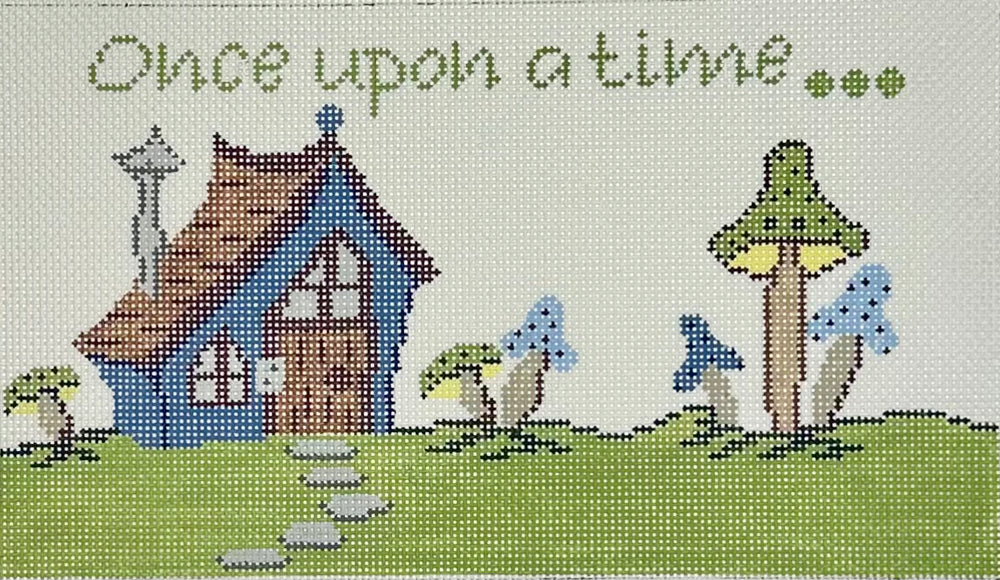Once Upon a Time Pillow - Blue