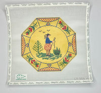 Boy Quimper Plate
