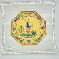 Boy Quimper Plate