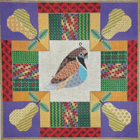 Partridge and Pears Quilt
