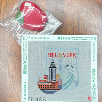 Stuffed Mini Sock: New York