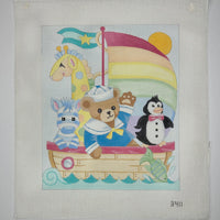 Sailing Friends Birth Announcement
