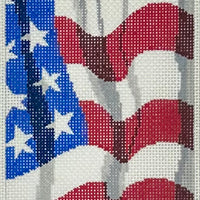 Patriotic Flag Insert