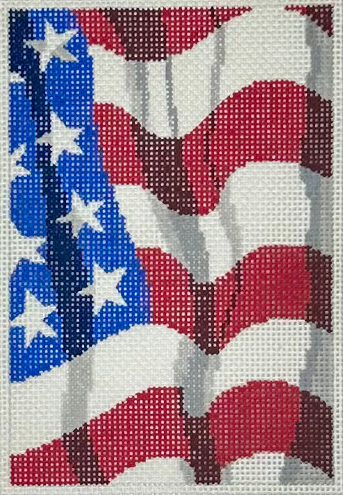 Patriotic Flag Insert