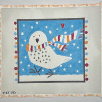 Snowy Owl with Scarf