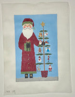 Santa with Toy Tree
