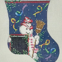 Snowman Mini Sock