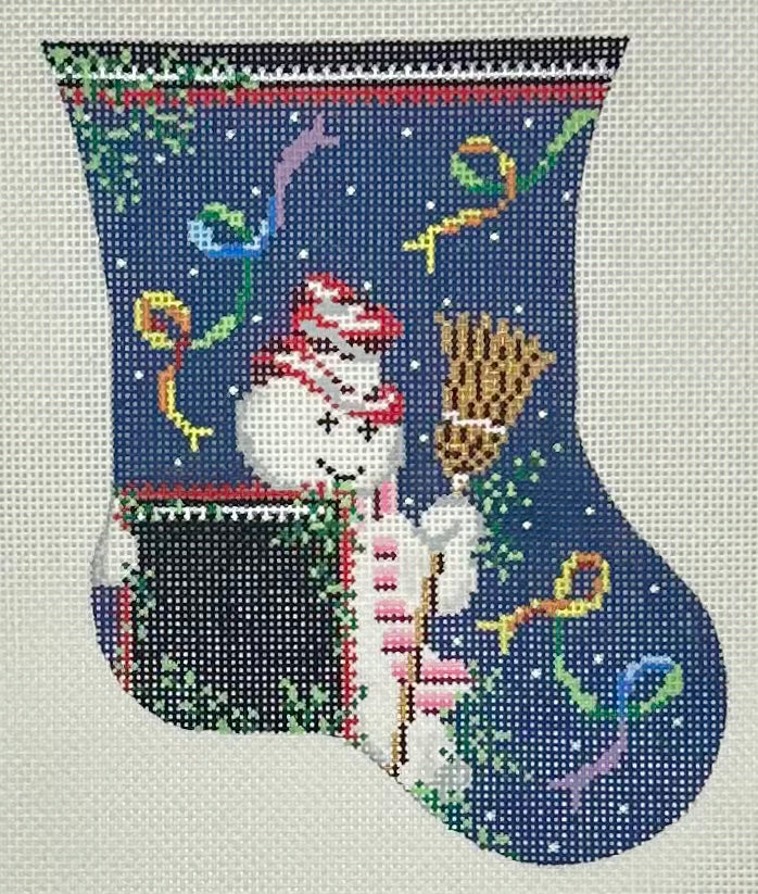 Snowman Mini Sock