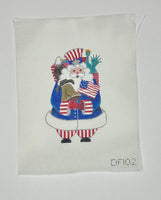 Patriotic Santa
