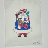Patriotic Santa