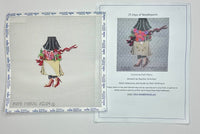 Flower Shopper with stitch guide
