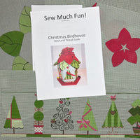 Christmas Birdhouse with stitch guide