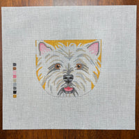 West Highland White Terrier Face Mini Purse