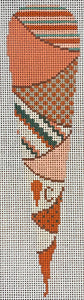 Quilted Carrot with stitch guide