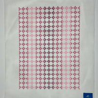 Pink Medallion Envelope Clutch
