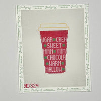 Red Sweet Words Cup