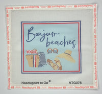 Bonjour Beaches (print)
