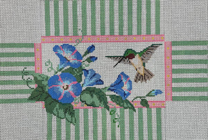 Hummingbird & Morning Glories Brick Cover