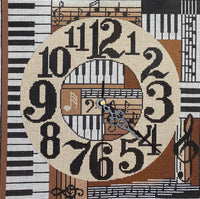 Musical Clock with clock mechanism
