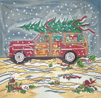 Christmas Woody on 13 mesh
