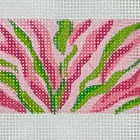Cuff - Zebra Stripes Pinks and Greens