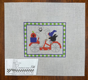 Bicycle Built for 2 - Halloween with stitch guide