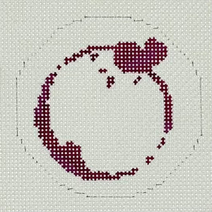 Red Wine Ring Coaster