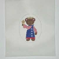 July Teddy Bear with stitch guide