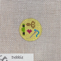 Tiny Needlepoint Round
