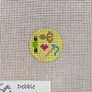 Tiny Needlepoint Round