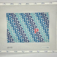 P Letter Clutch (print)
