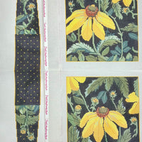 3 Piece Yellow Echinacea Purse