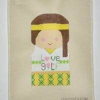 Lexie Golfer with stitch guide