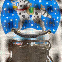 Rocking Horse Snow Globe