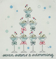 Seven Swans - with wording
