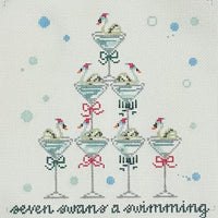 Seven Swans - with wording