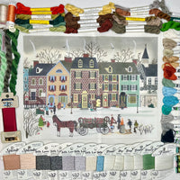 Christmas on Beemis Street with threads