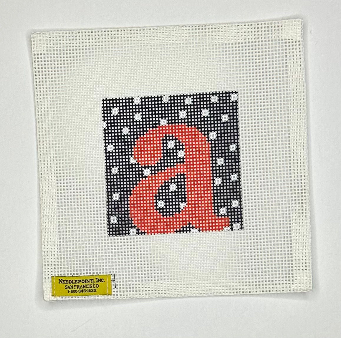 Letter A | Needlepoint Destashing