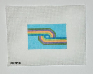 Multi Colored Lines Passport Insert