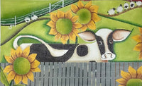Holstein & Sunflowers
